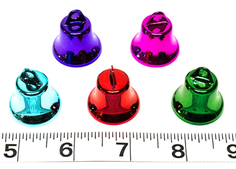 25mm Colorful Liberty Bells - 10 Pack