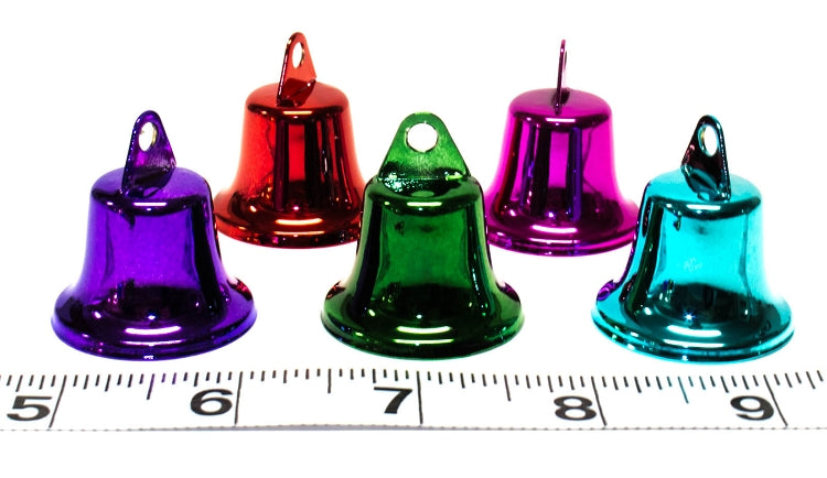 32mm Colorful Liberty Bells -  10 Pack