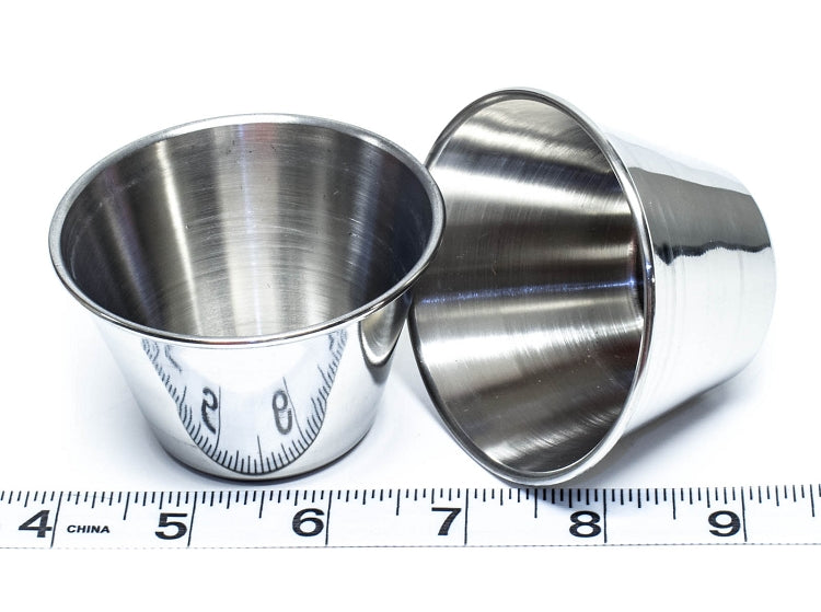 Stainless Steel Cups - 4 oz