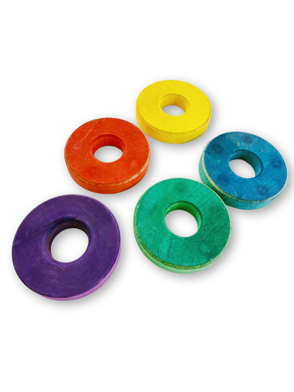 Chunky Wood Disks - 5 Pack