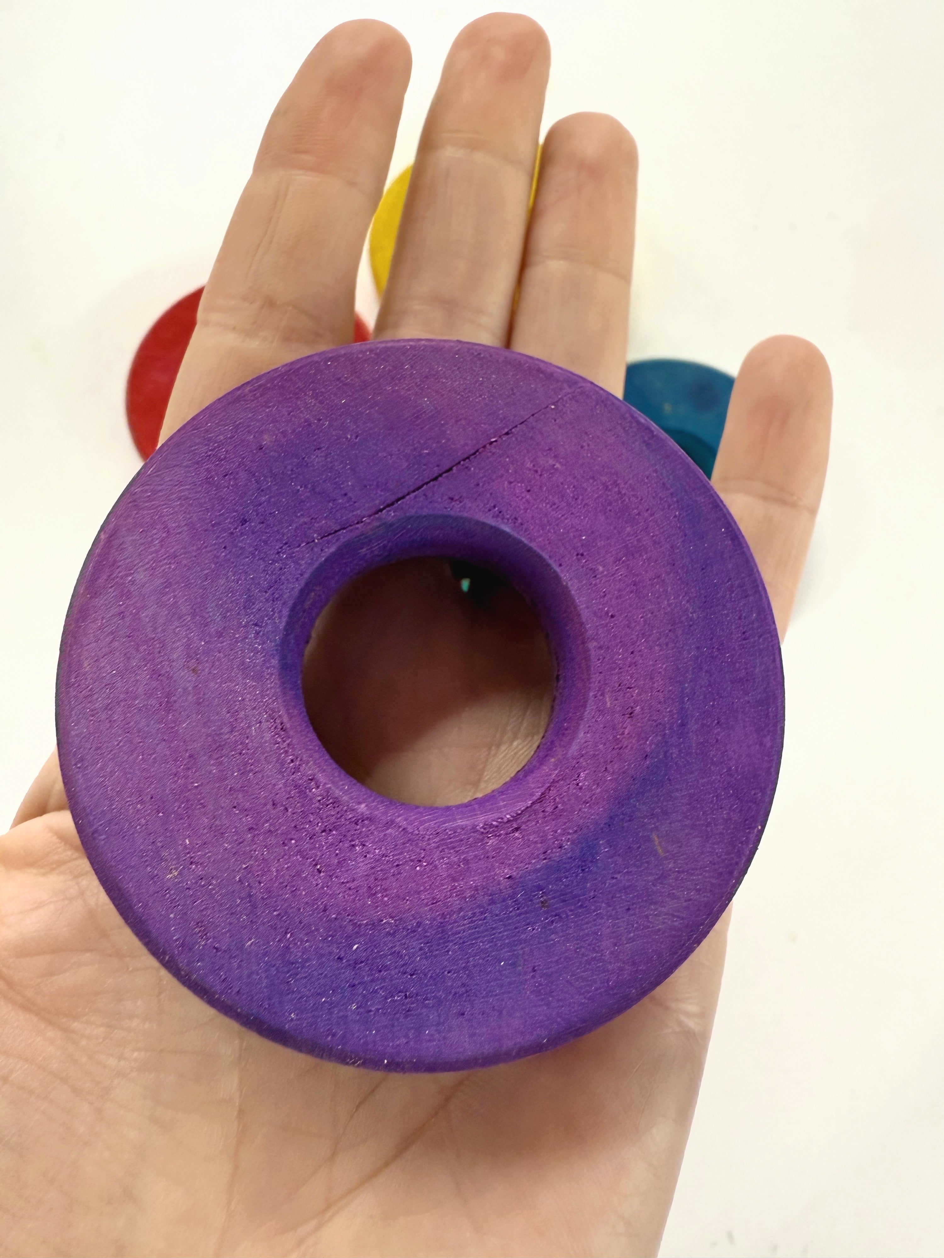 Chunky Wood Disks - 5 Pack