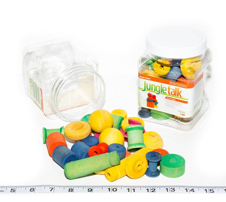 Jungle Talk Wood Refill Box