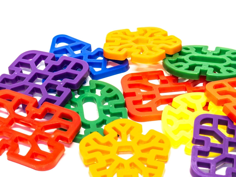 Plastic Waffle Shapes - 10 Pack