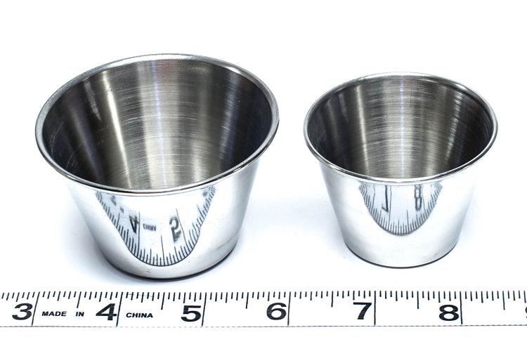 Stainless Steel Cups - 4 oz